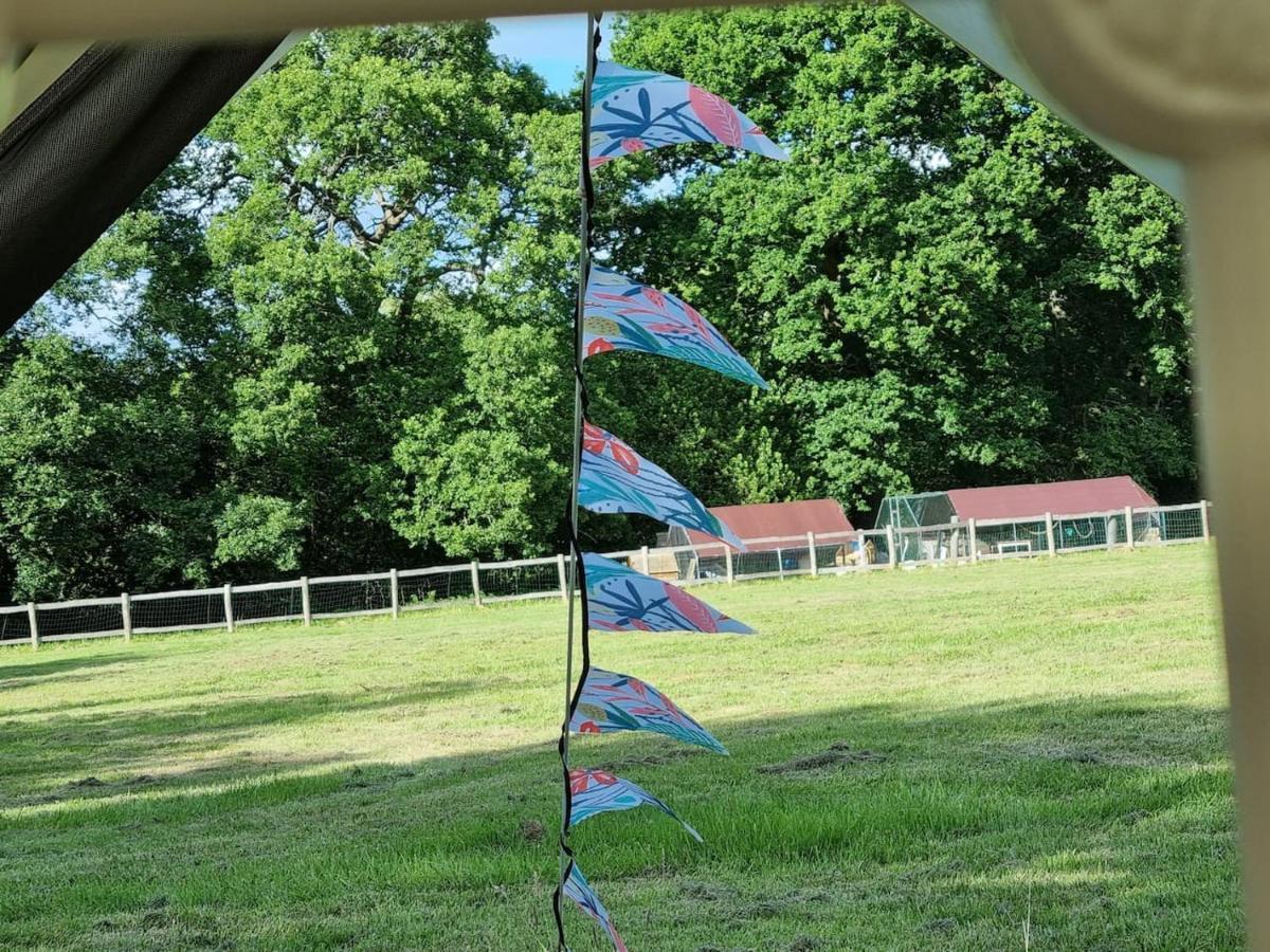 Glamping In Style Bell Tent Hotel Ifield Eksteriør billede